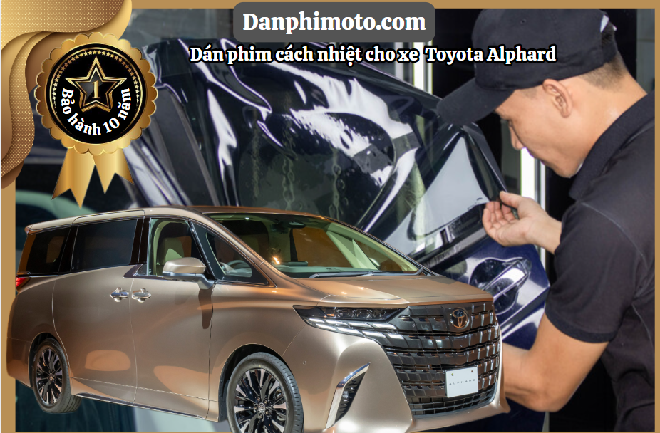 dan phim cach nhiet Toyota Alphard